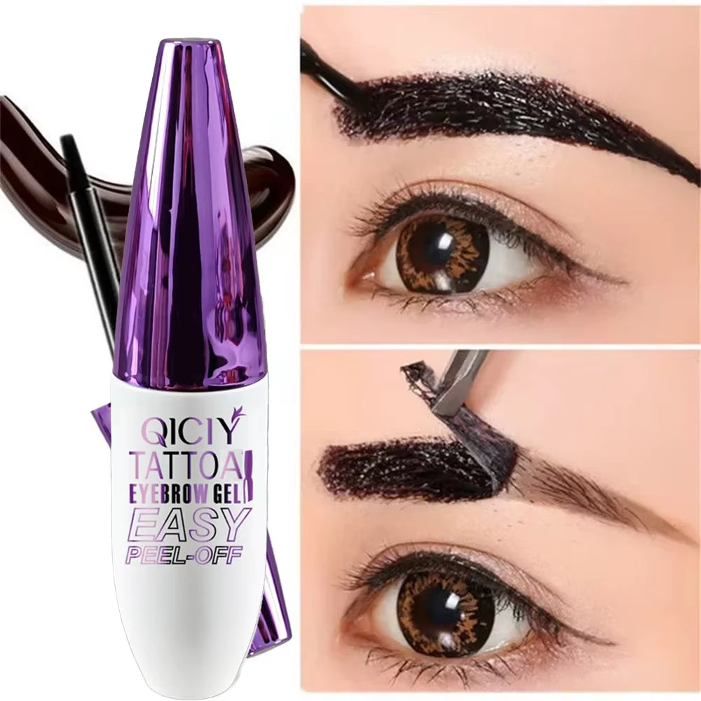 Lasting 3 Days Tattoo Easy Peel off Eyebrow Gel Cream 