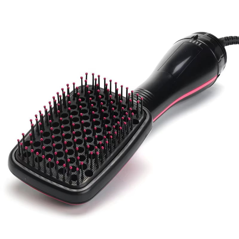 New Arrival 2 in 1 Multifunctional Hot Air Brush Comb Straightener 