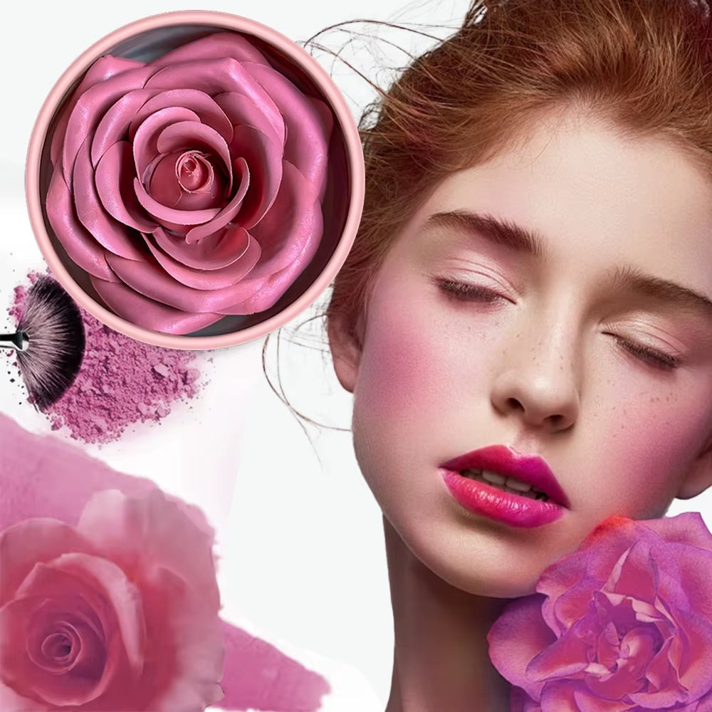 Rose Petal Blush – Smooth, Luminous, and Elegant Look