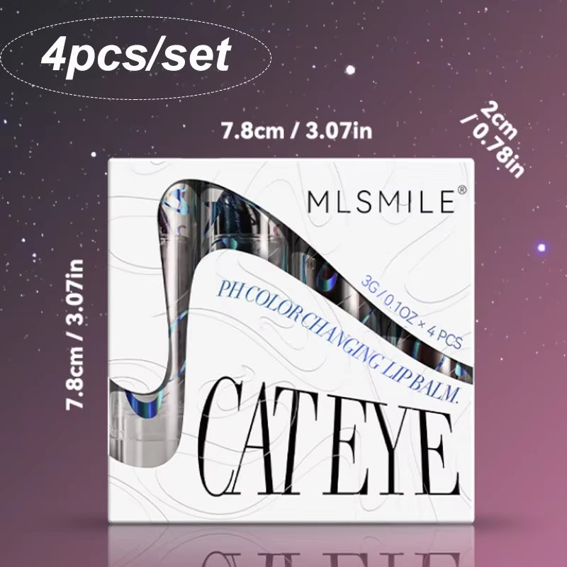 4 Color Temperature Color Changing Lipstick Moisturizing Mirror Glitter 