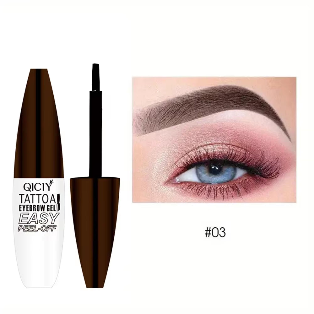 Lasting 3 Days Tattoo Easy Peel off Eyebrow Gel Cream 