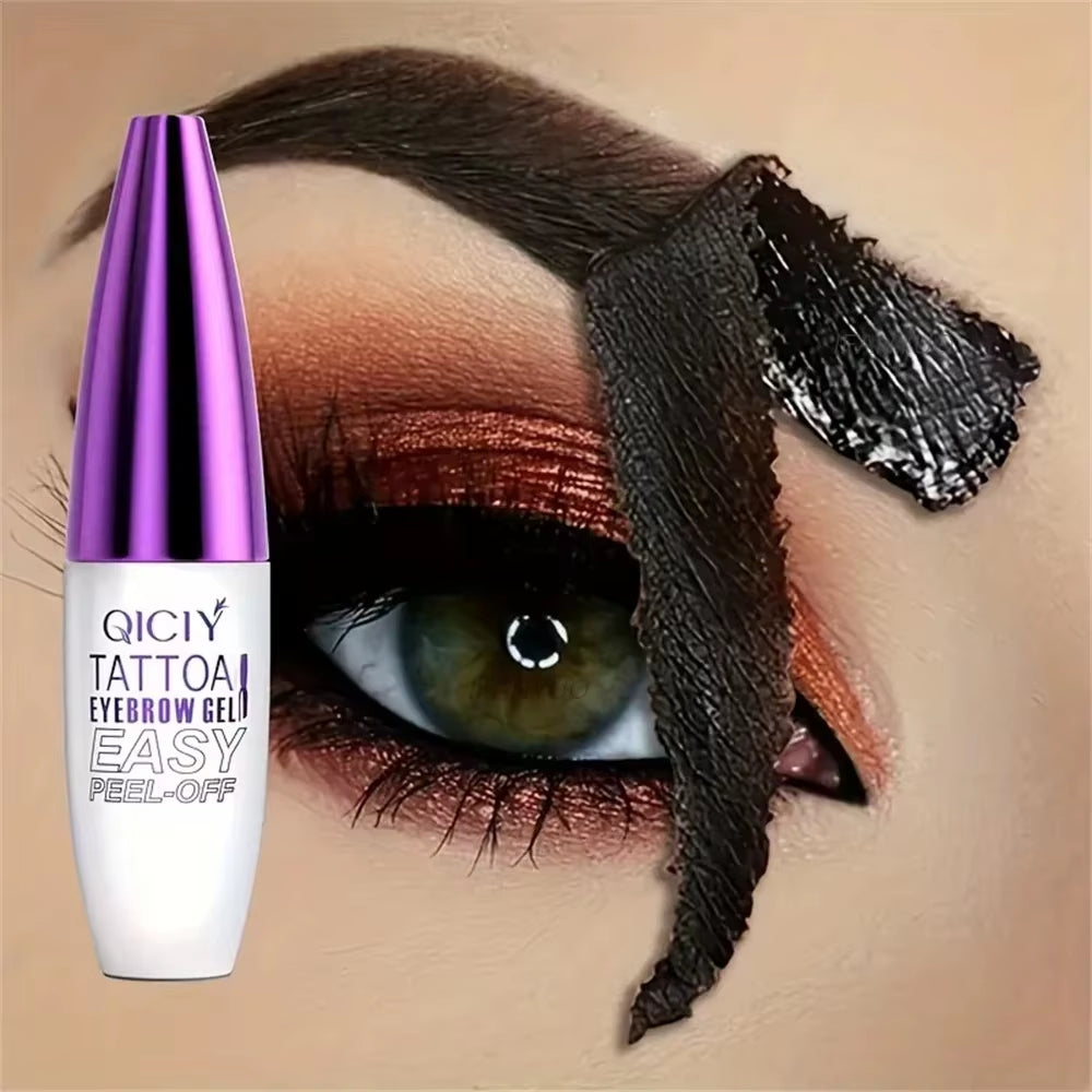 Lasting 3 Days Tattoo Easy Peel off Eyebrow Gel Cream 