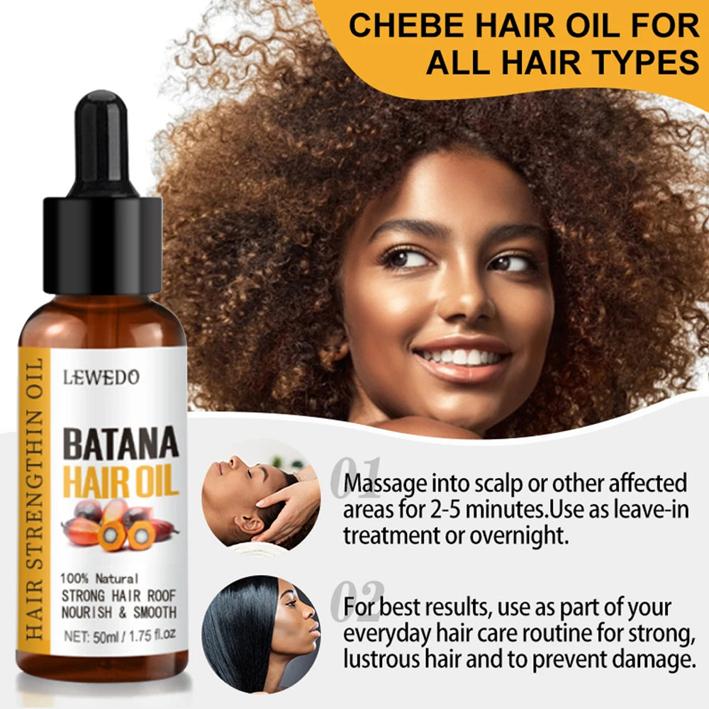 Batana Oil Conditioner Smooth Hair Essence Moisturizing Repair Hair Strengthening 