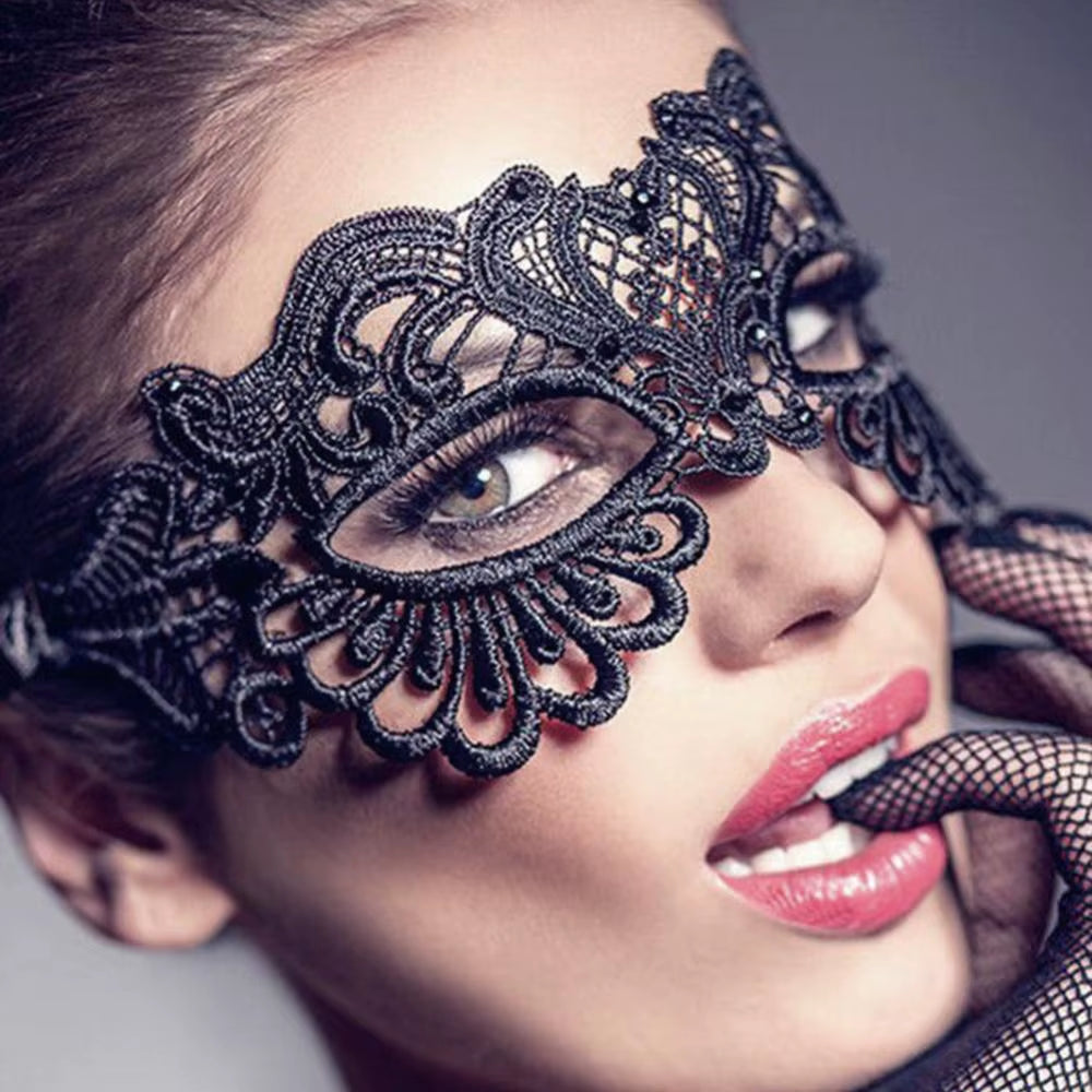 Eyewear Cosplay Mask Women Hollow Lace Masquerade Face Eye Mask Princess