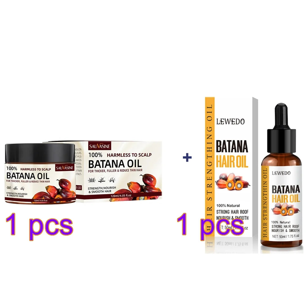 Batana Oil Conditioner Smooth Hair Essence Moisturizing Repair Hair Strengthening 