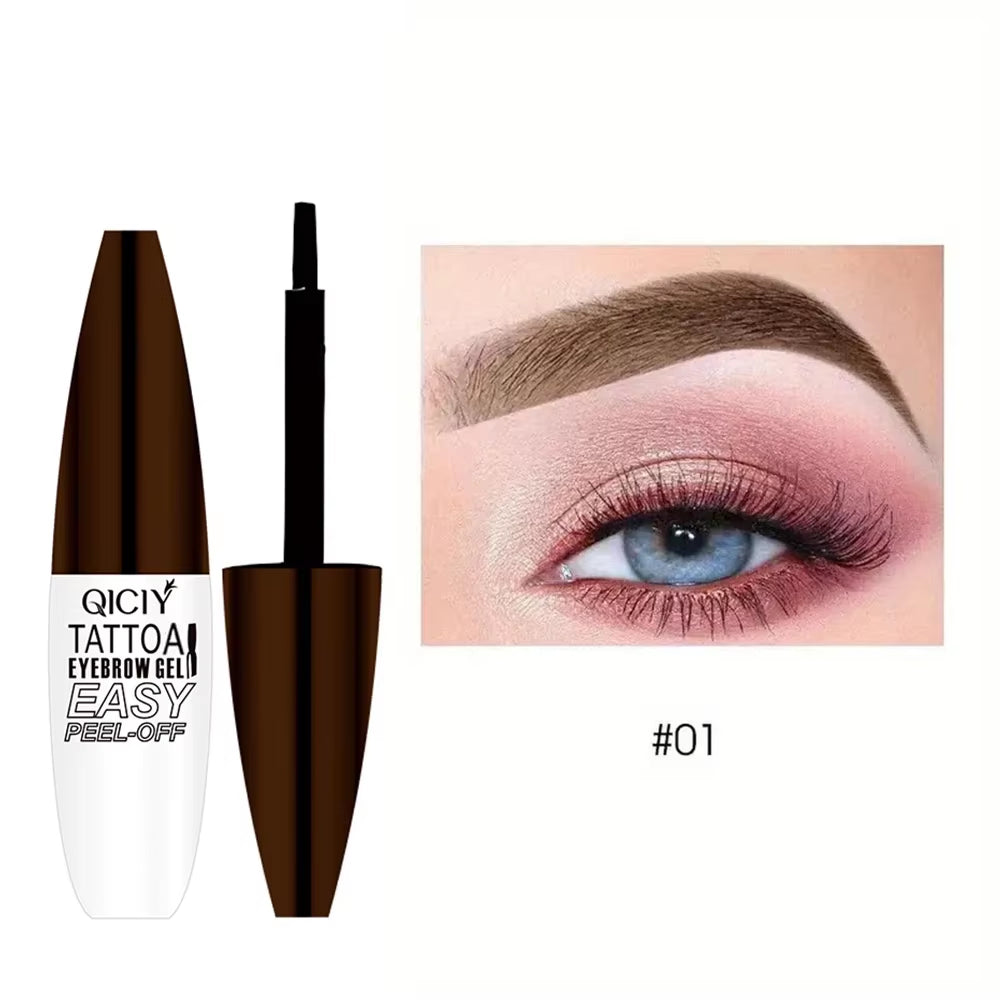 Lasting 3 Days Tattoo Easy Peel off Eyebrow Gel Cream 