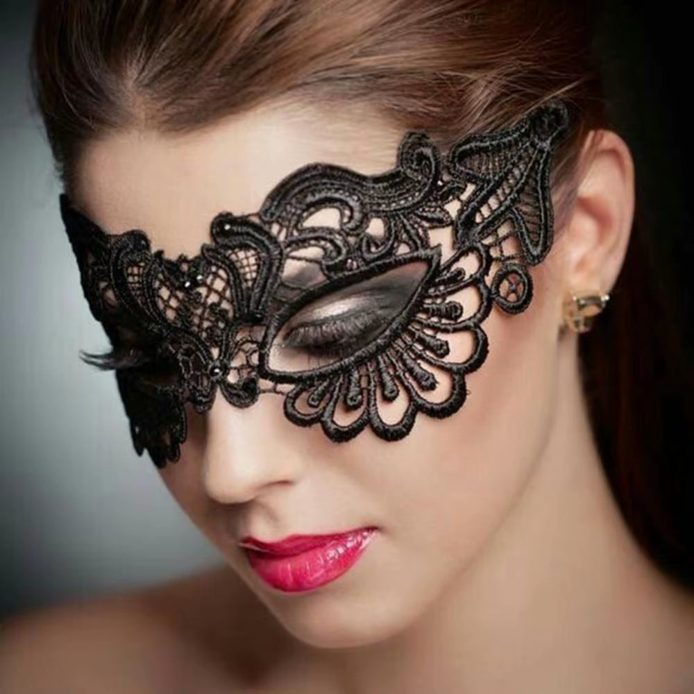 Eyewear Cosplay Mask Women Hollow Lace Masquerade Face Eye Mask Princess