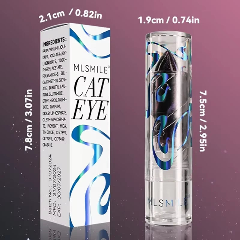 4 Color Temperature Color Changing Lipstick Moisturizing Mirror Glitter 